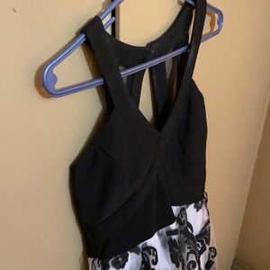 Black and white Beautiful Dress